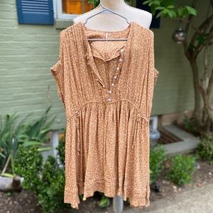 FREE PEOPLE FLORAL SUNDRESS